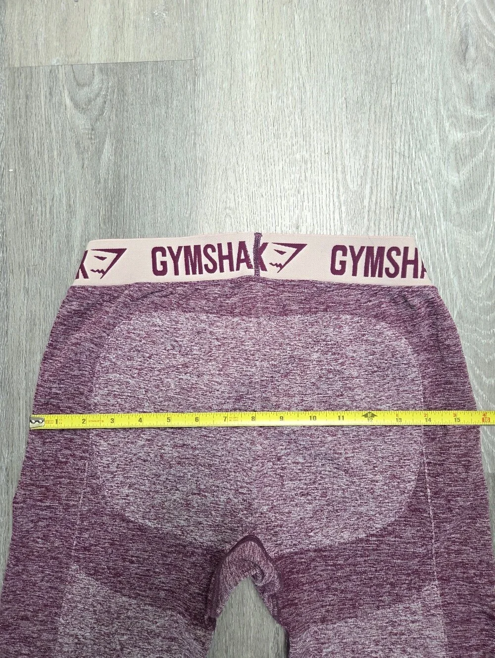 Women's Gymshark Rose Pink Seamless Workout Leggings NWOT Size Large